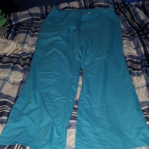 Grey's anatomy LARGE PETITE Turquoise scrub pant